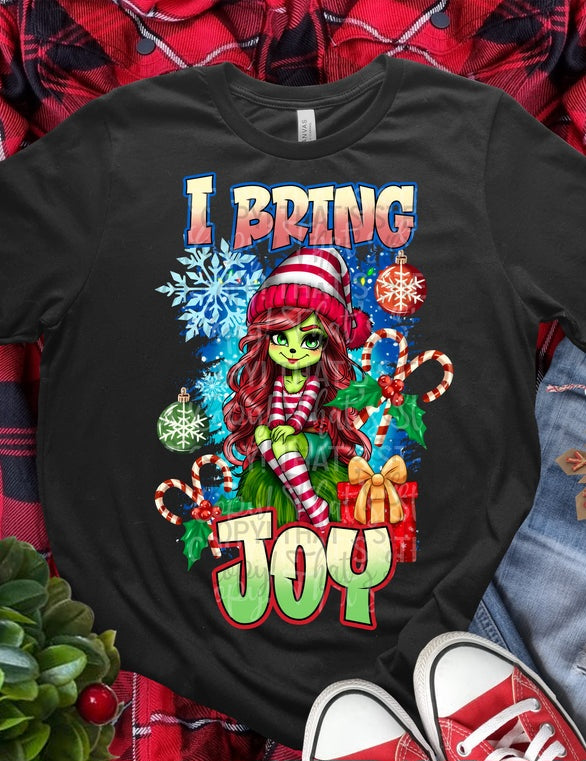 I Bring Joy Mrs Green Man Style - SHIRT CAC.24