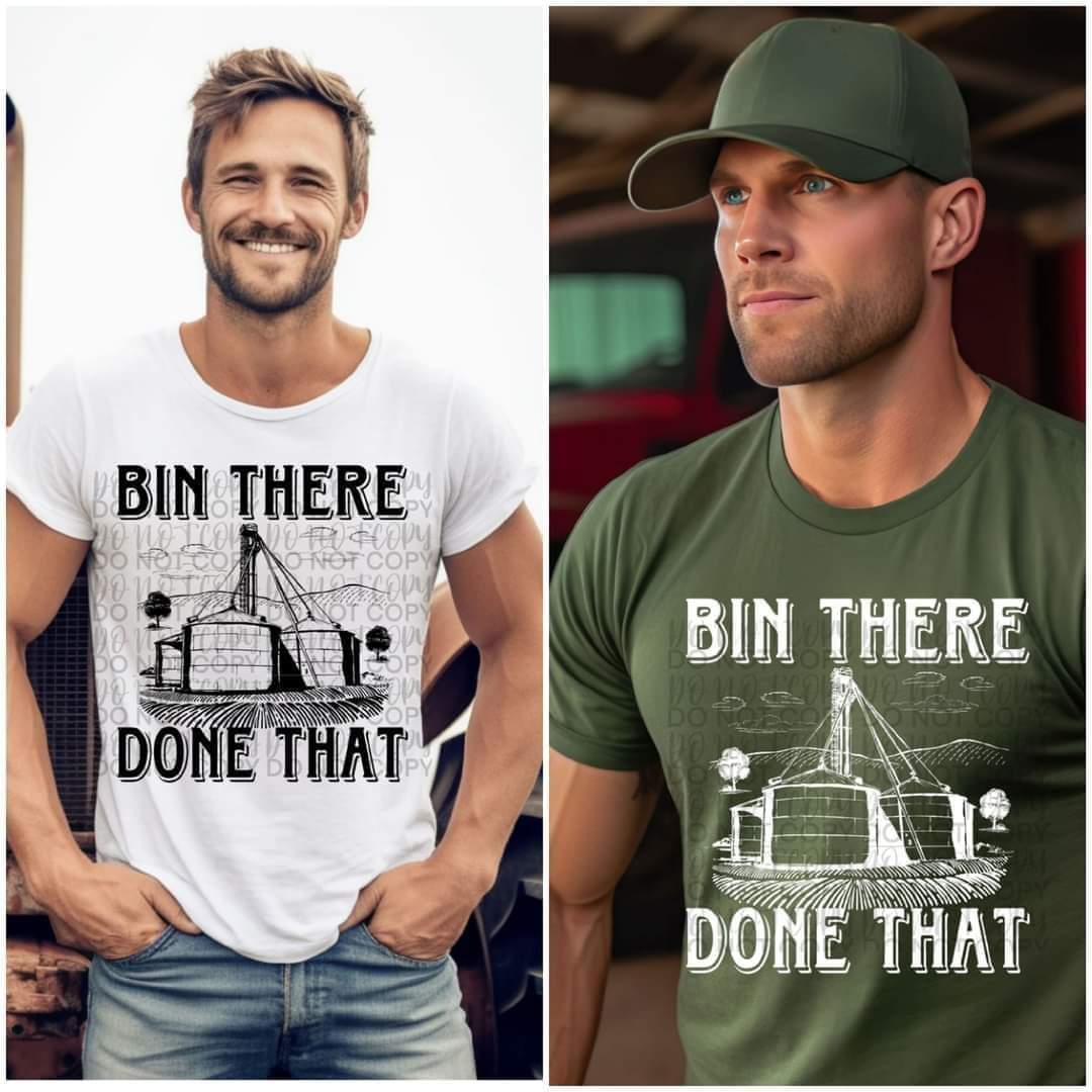 Bin There Done That Blk - SHIRT