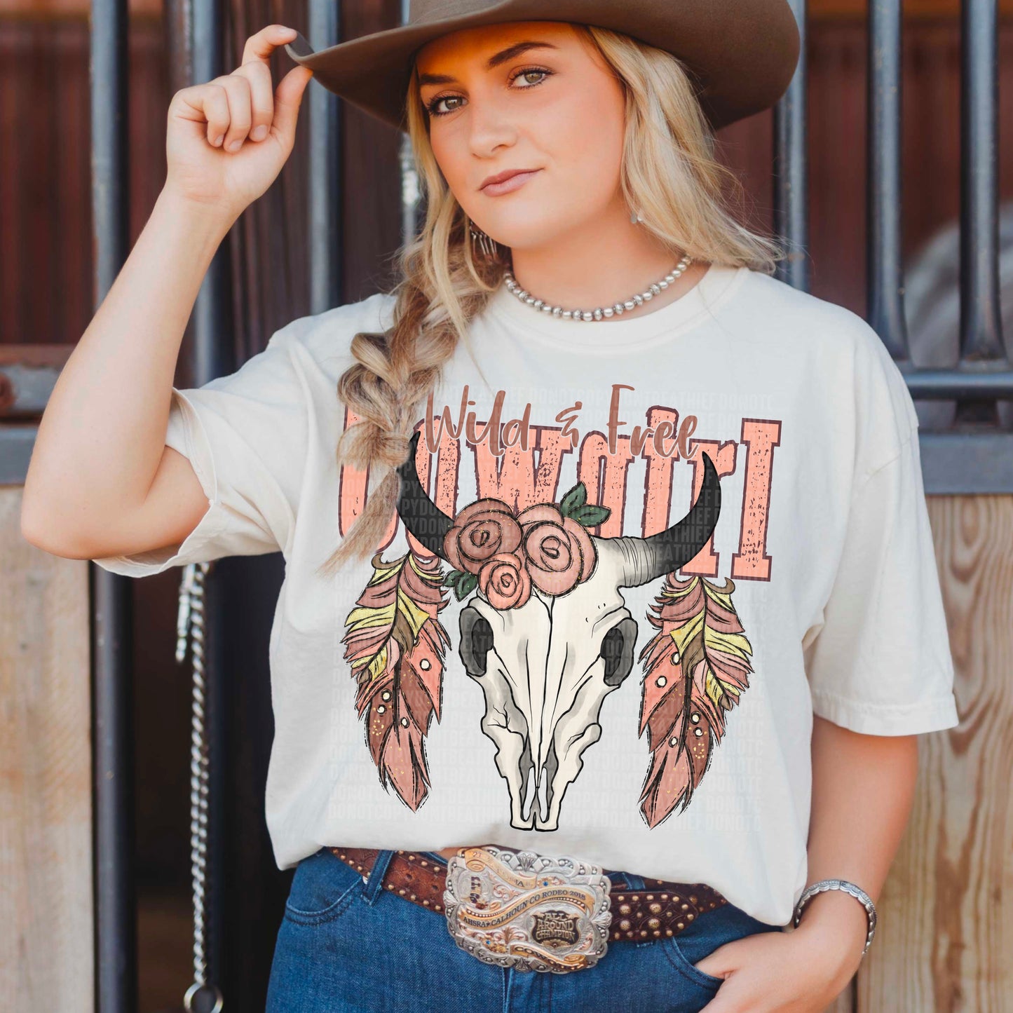 Wild & Free Cowgirl-SHIRT