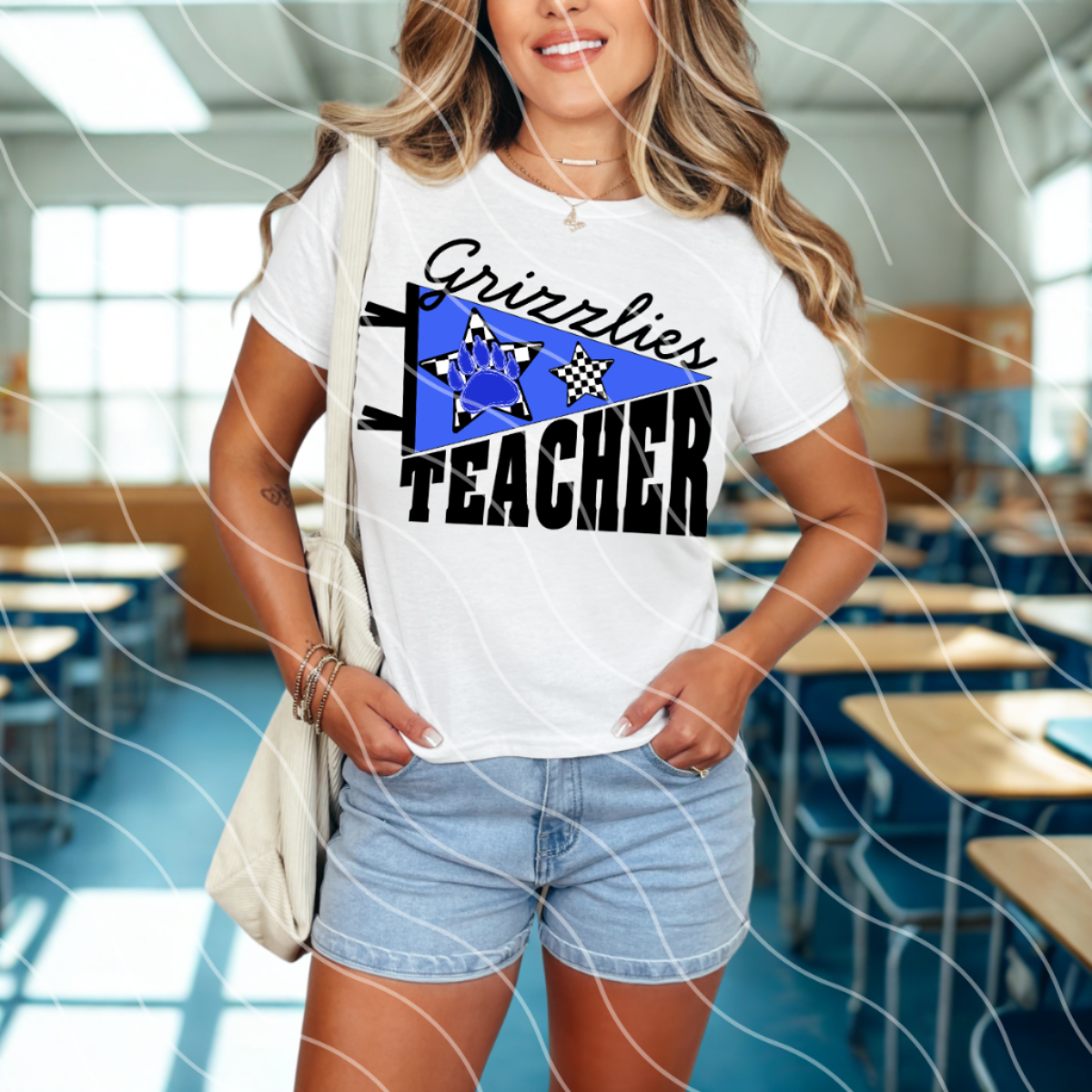 Glenwood Grizzlies Teacher - Shirt *comment shirt color in note box
