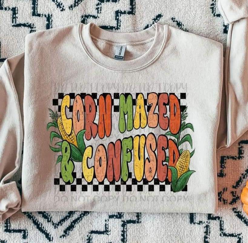 Corn Mazed And Confused - SHIRT