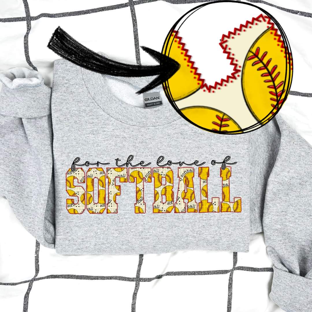 For The Love Of Softball - SHIRT