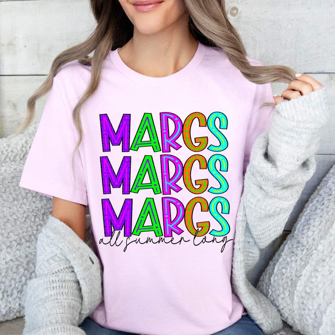 Margs All Summer Long Neon - SHIRT