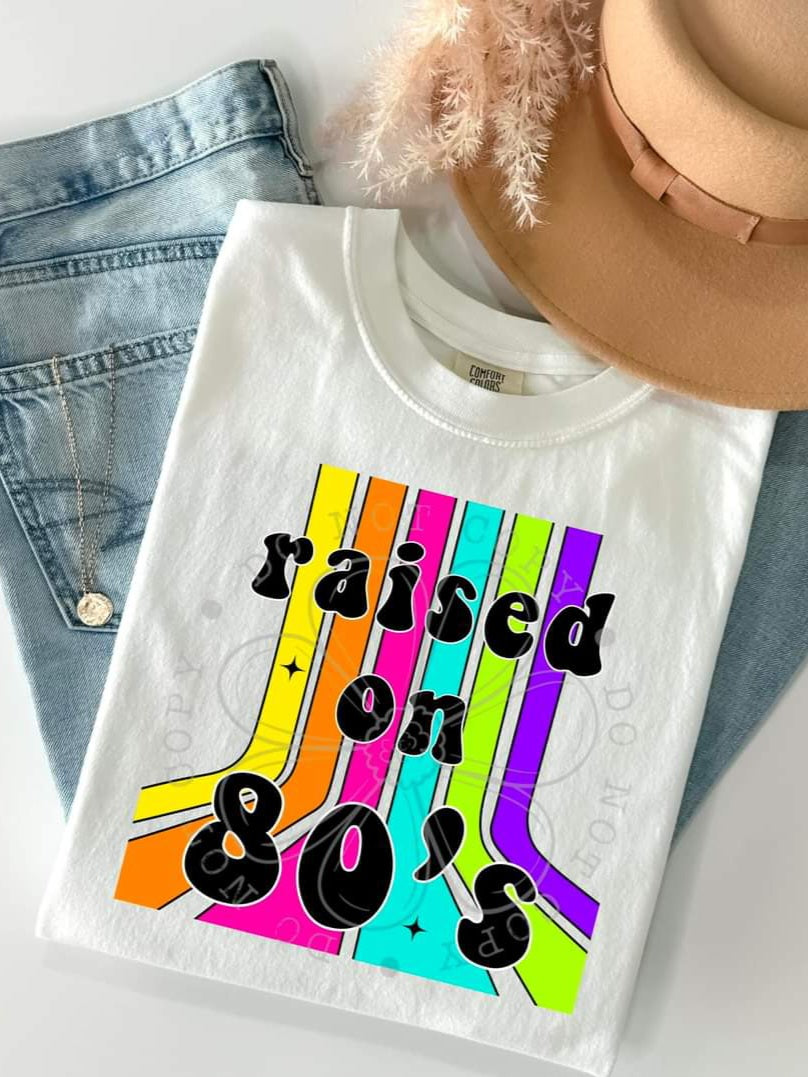 Raised on the 80s - SHIRT FDC