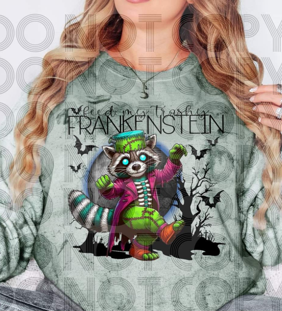 Feed My Trashy Frankenstein Raccon - SHIRT RHD
