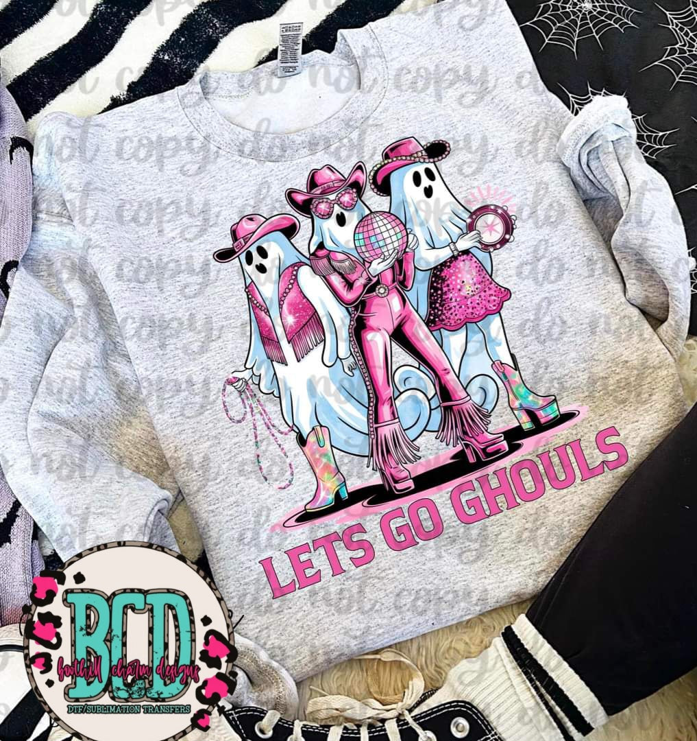 Lets Go Ghouls Pink Ghost - SHIRT VSC