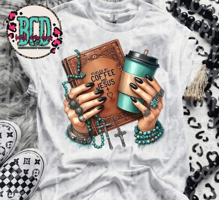 Fueled By Coffee and Jesus - SHIRT VSC