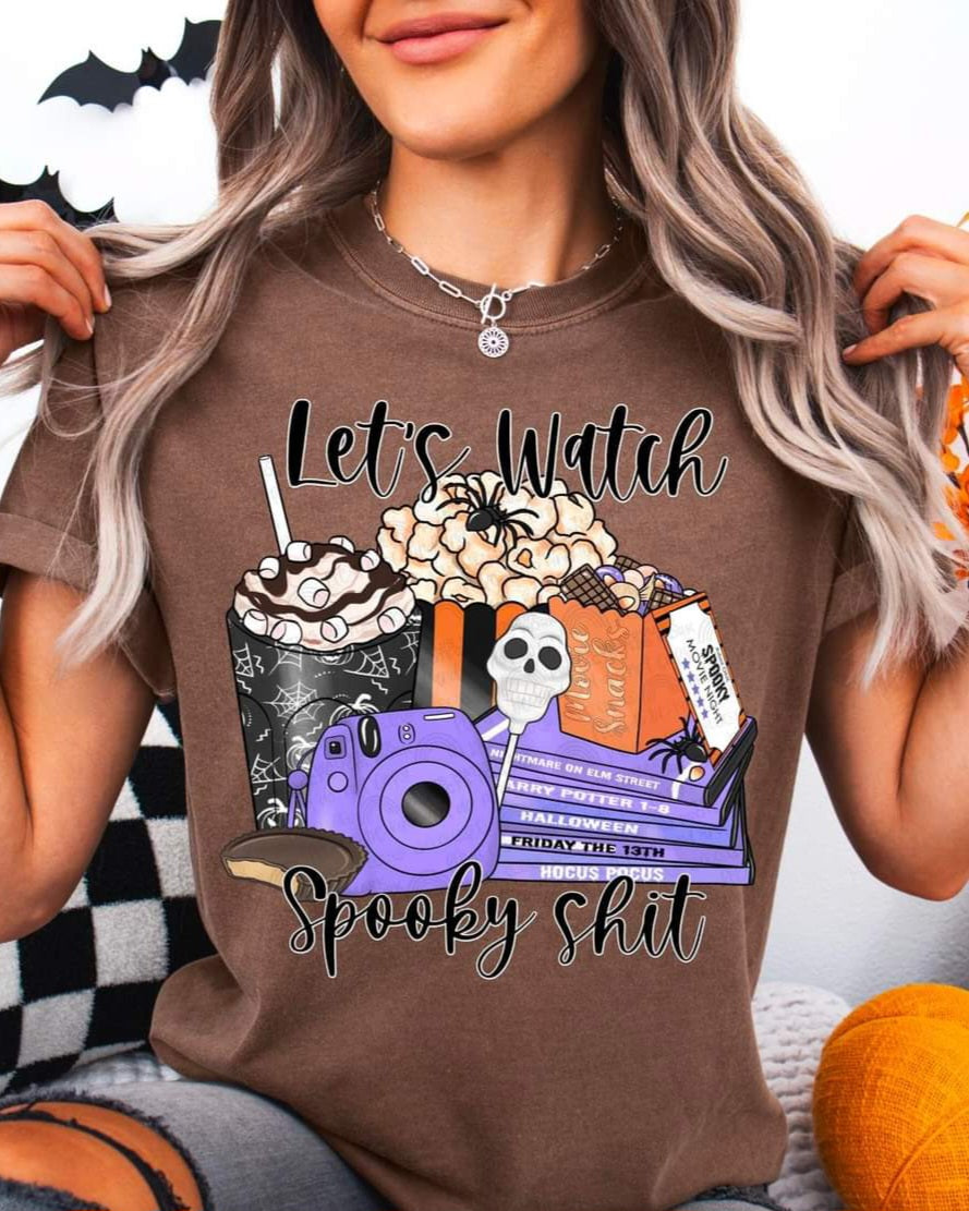 Let's Watch Spooky Sh*t - SHIRT DDD