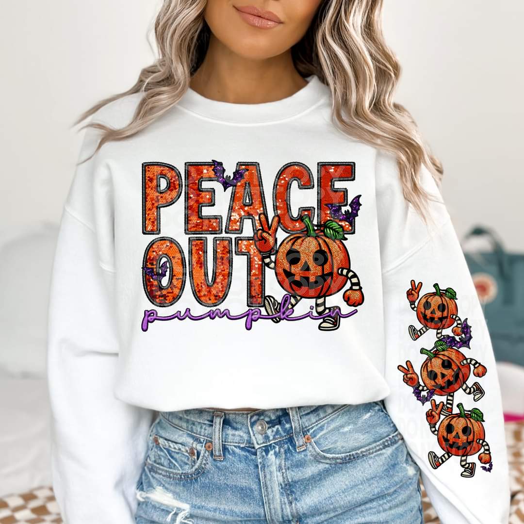 Peace Out Pumkin - SHIRT PHD