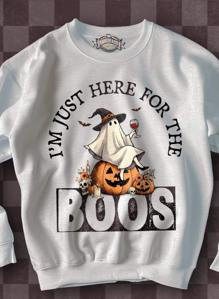 Just Here for the Boos - SHIRT KPI