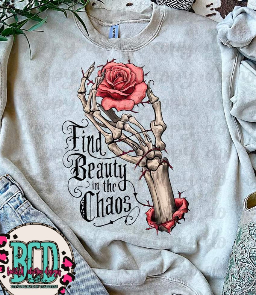 Find Beauty In The Choas - SHIRT VSC.24