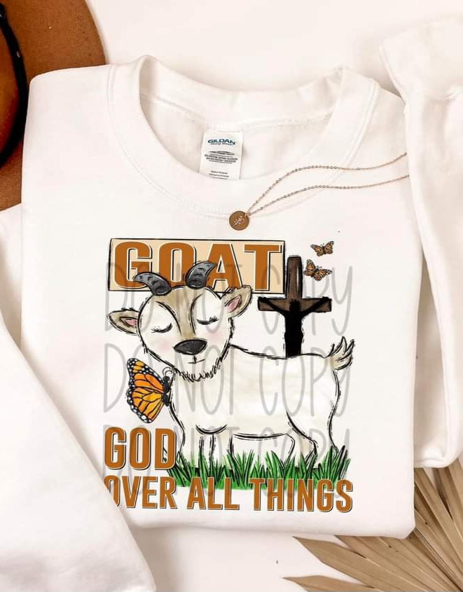 GOAT God Over All Things - SHIRT FDC.24