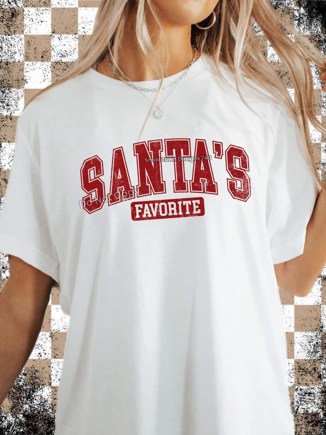 Santas Favorite University Style - SHIRT SM.T.D24