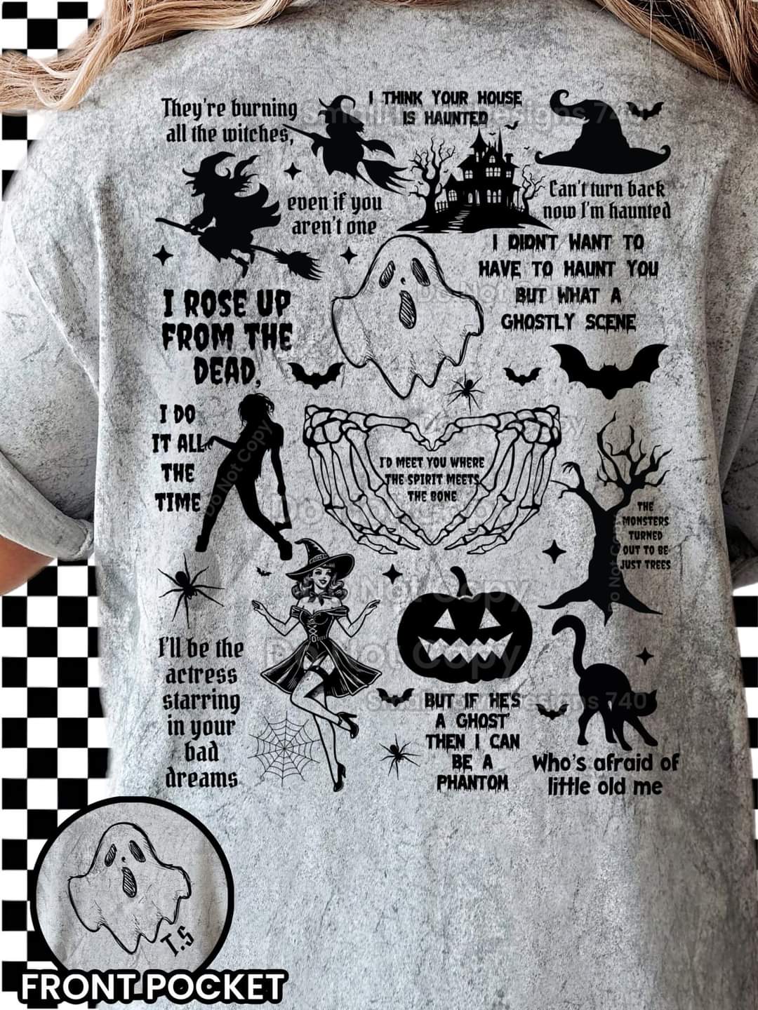 Swift Songs Halloween Style - SHIRT SM.T.D24