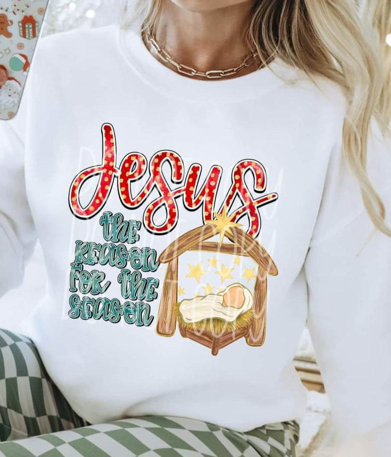 Jesus The Reason For The Season - SHIRT PHD.24