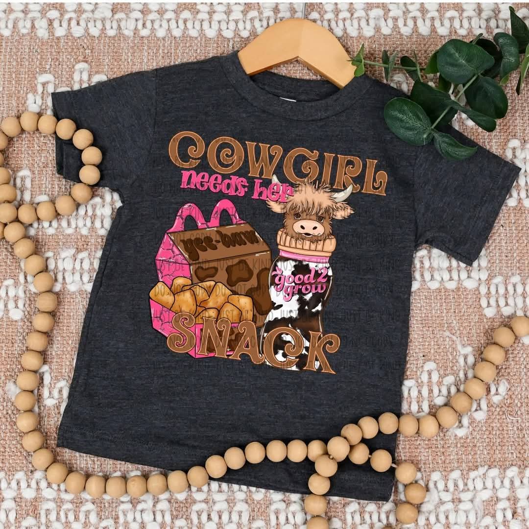 Cowgirl Needs Her Snack - KIDS SHIRT SSD.25