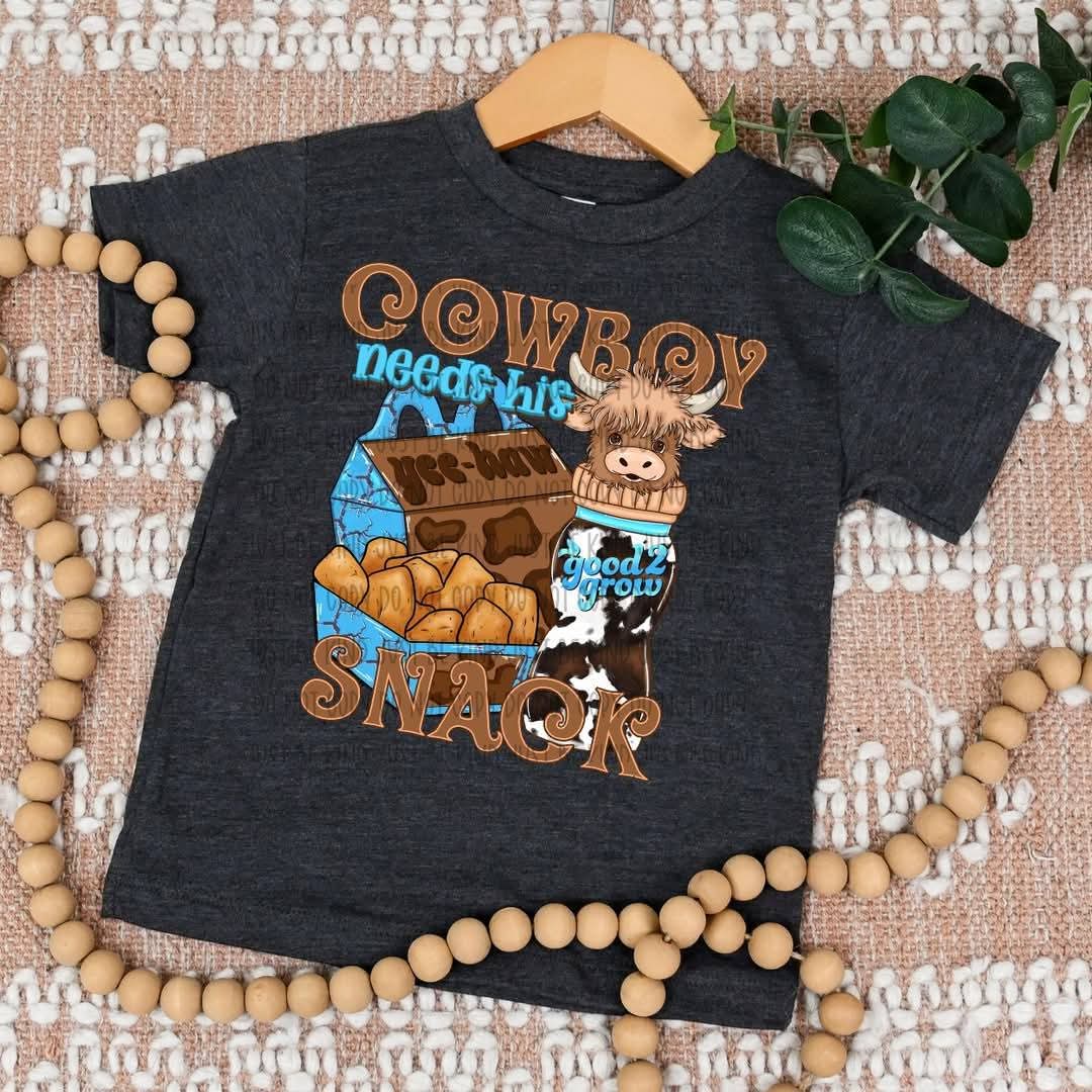 Cowboy Needs His Snack - KIDS SHIRT SSD.25