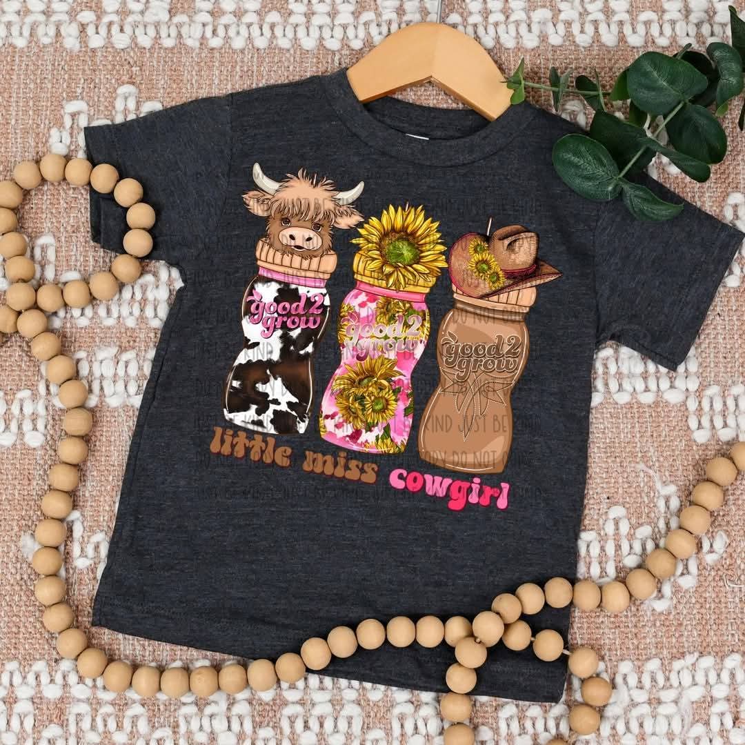 Little Miss Cowgirl Drinks - KIDS SHIRT SSD.25