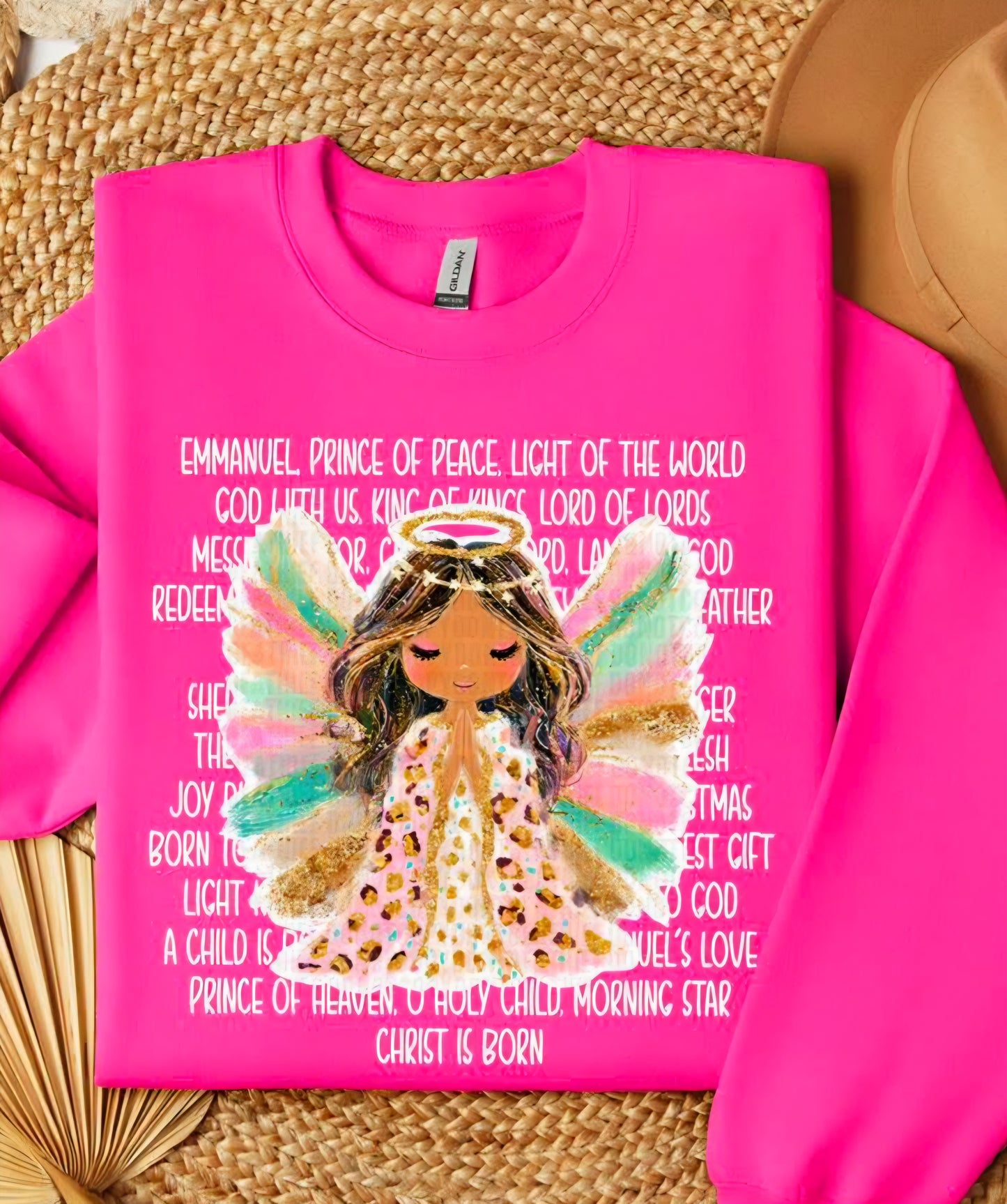 Angel of Christ - SHIRT SDD25 *in note section indicate white or black wording