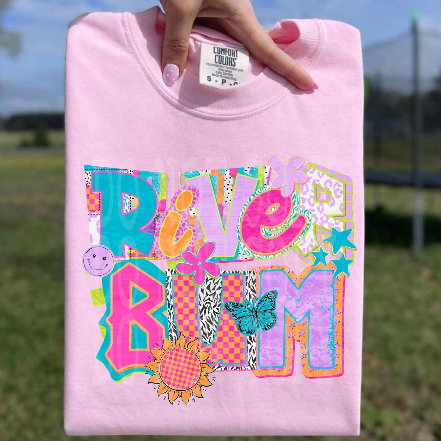 River Bum colorful - SHIRT PHD26 *Add shirt color wanted in note box