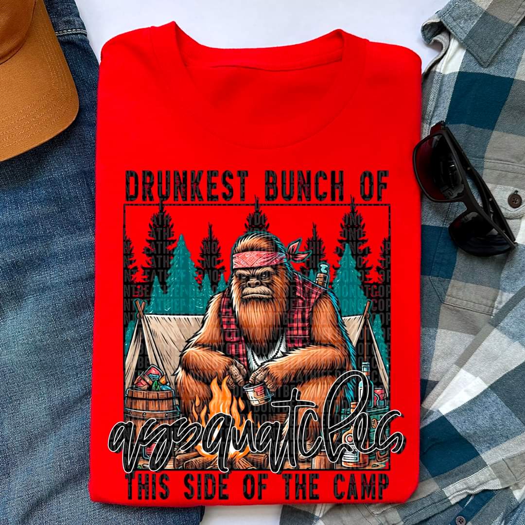 Drunkest Bunch Of Assquatches-SHIRT