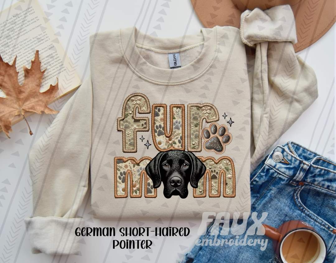 Fur Mom German Short Haired Pointer Dog-SHIRT