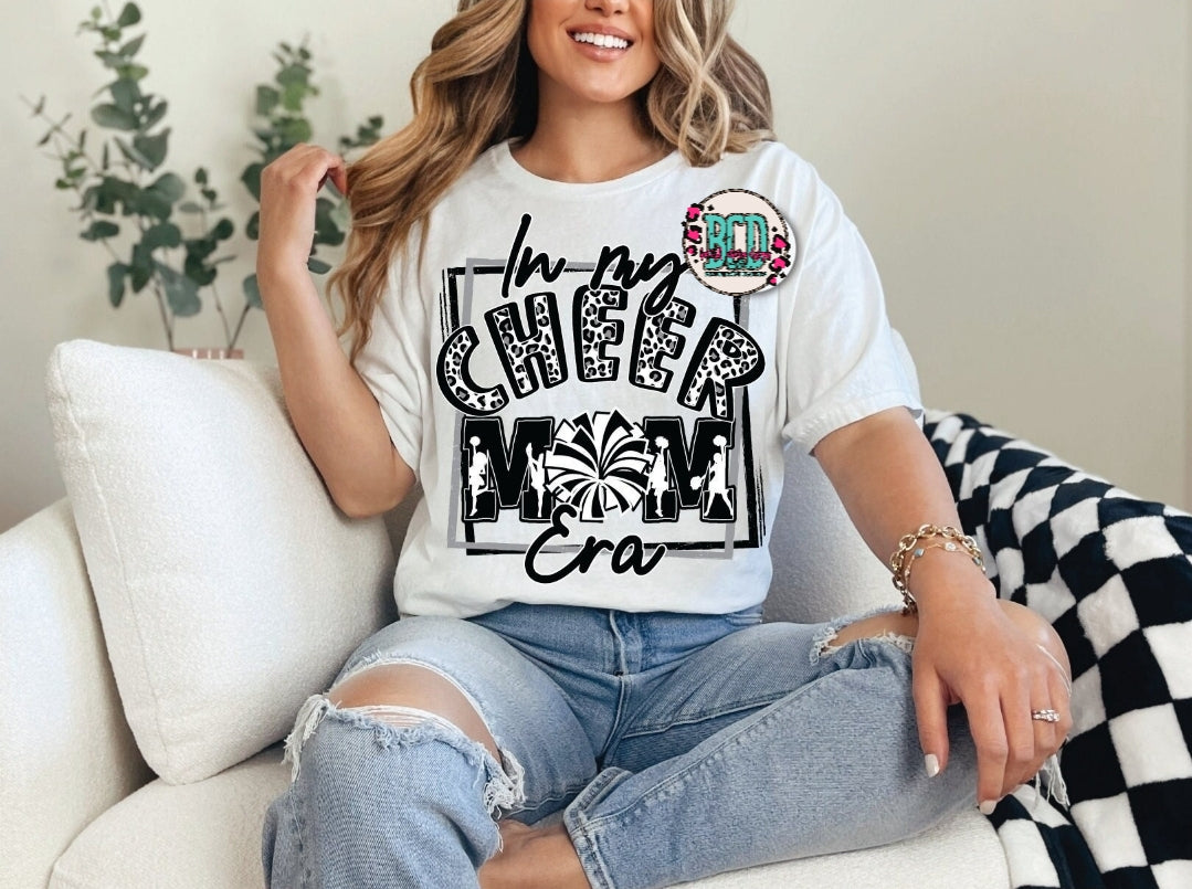 In My Cheer Mom Era Leopard - SHIRT