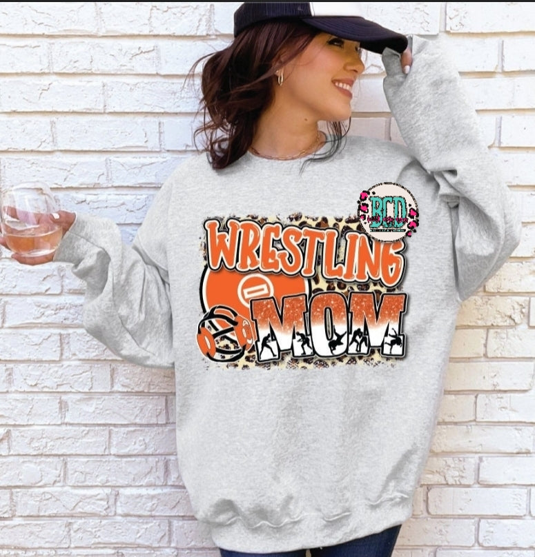 Wrestling Mom Orange - SHIRT