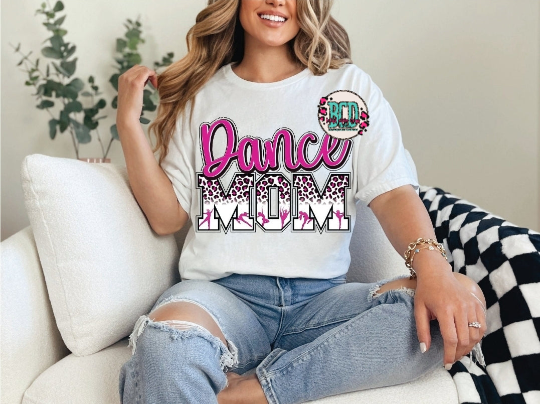 Dance Mom Leopard Pink - SHIRT