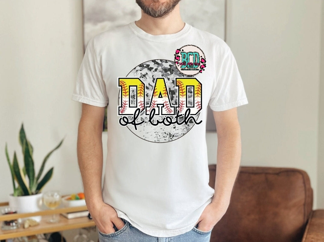 Dad Of Both Baseball/Softball - SHIRT