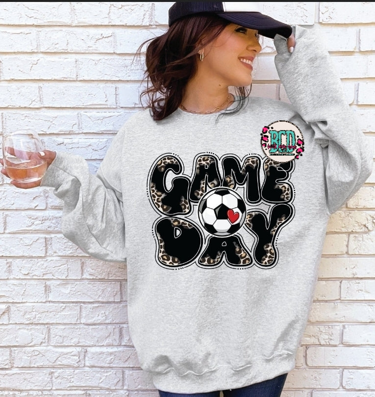 Game Day Leopard Soccer - SHIRT