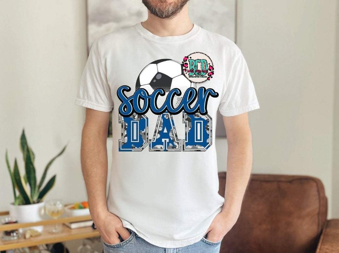 Soccer Dad Blue - SHIRT