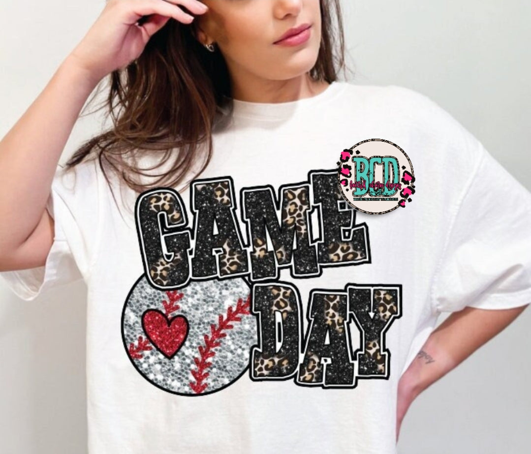 Game Day Faux Sequin - SHIRT