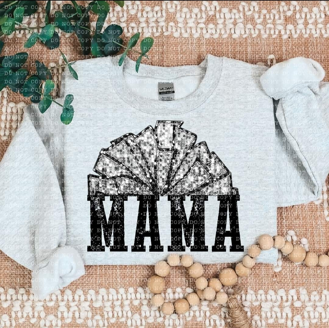Cheer Mama Faux Sequin - SHIRT