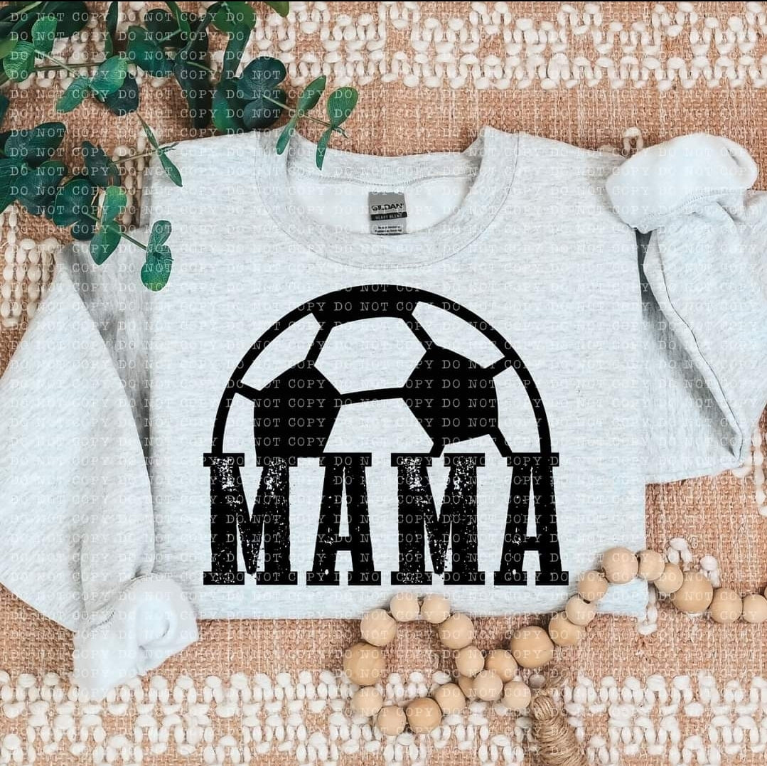 Soccer Mama Half Blk - SHIRT