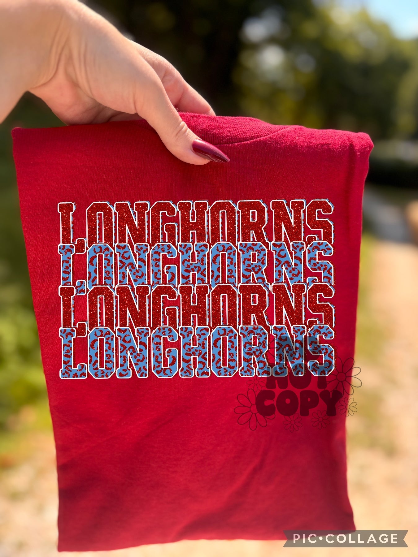 Longhorns - Shirt *comment shirt color in note box