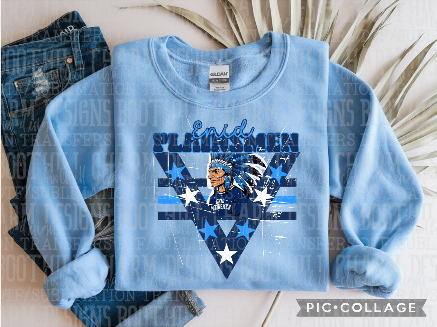 Enid Plainsmen with Jerzee - Shirt *comment shirt color in note box