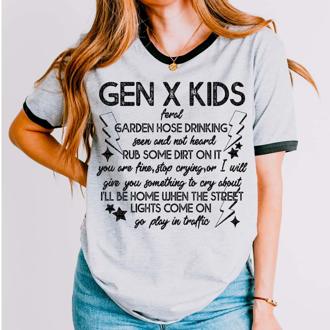Gen X Kids-SHIRT