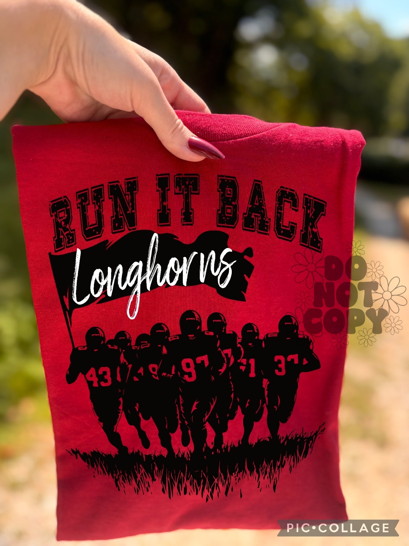 Run It Back Longhorns - Shirt *comment shirt color in note box