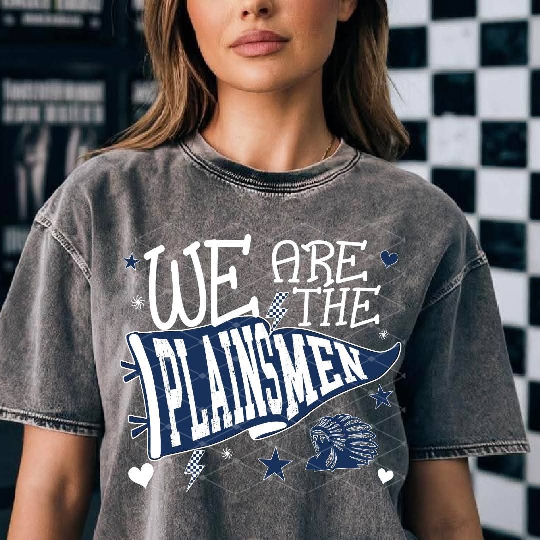 We Are the Plainsmen - Shirt *comment shirt color in note box