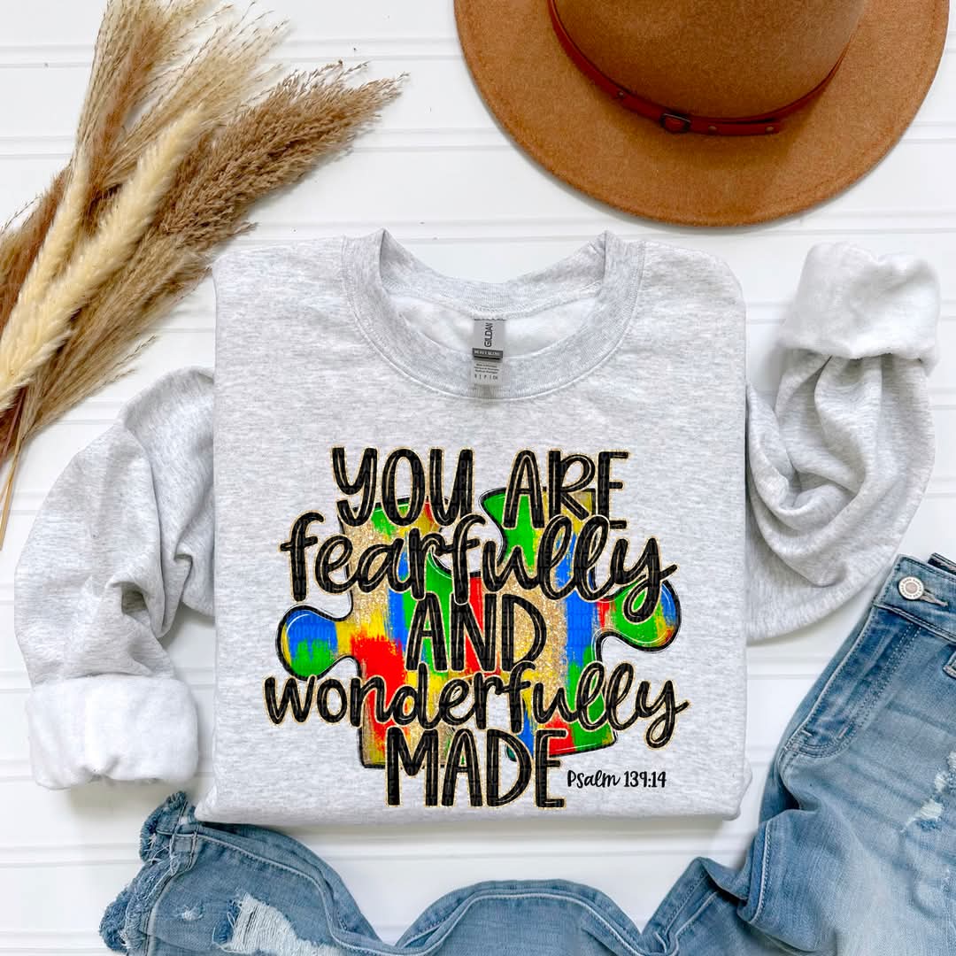 You Are Fearfully And Wonderfully Made - Shirt SDD.25