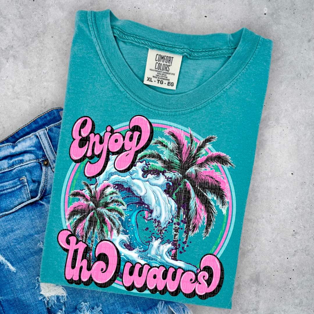 Enjoy The Waves-SHIRT