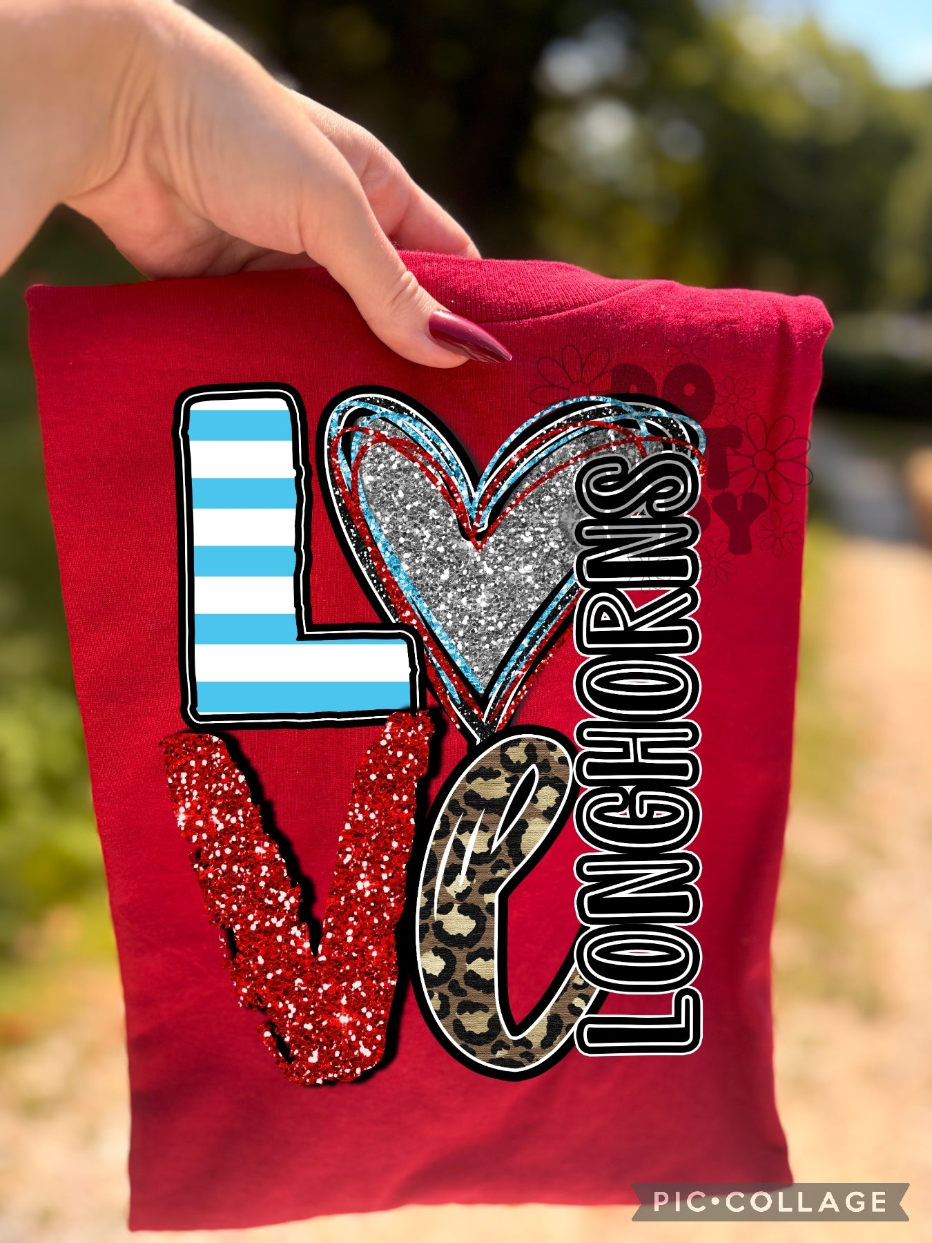 Love Longhorns - Shirt *comment shirt color in note box