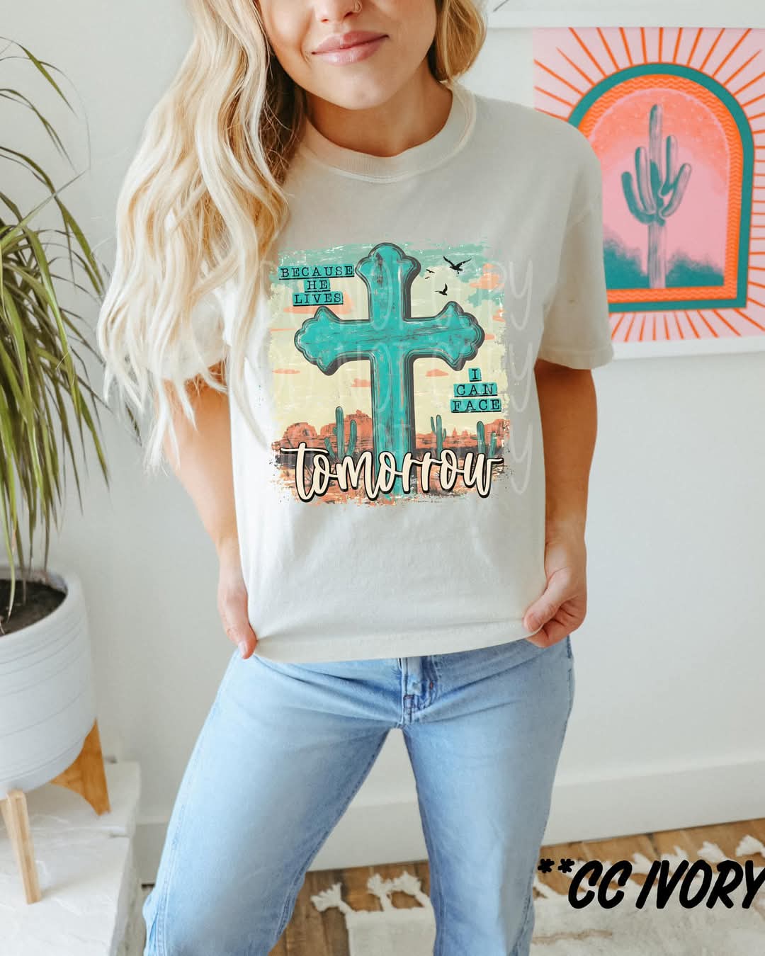 Because He Lives - SHIRT PHDD.CSTCollab.25