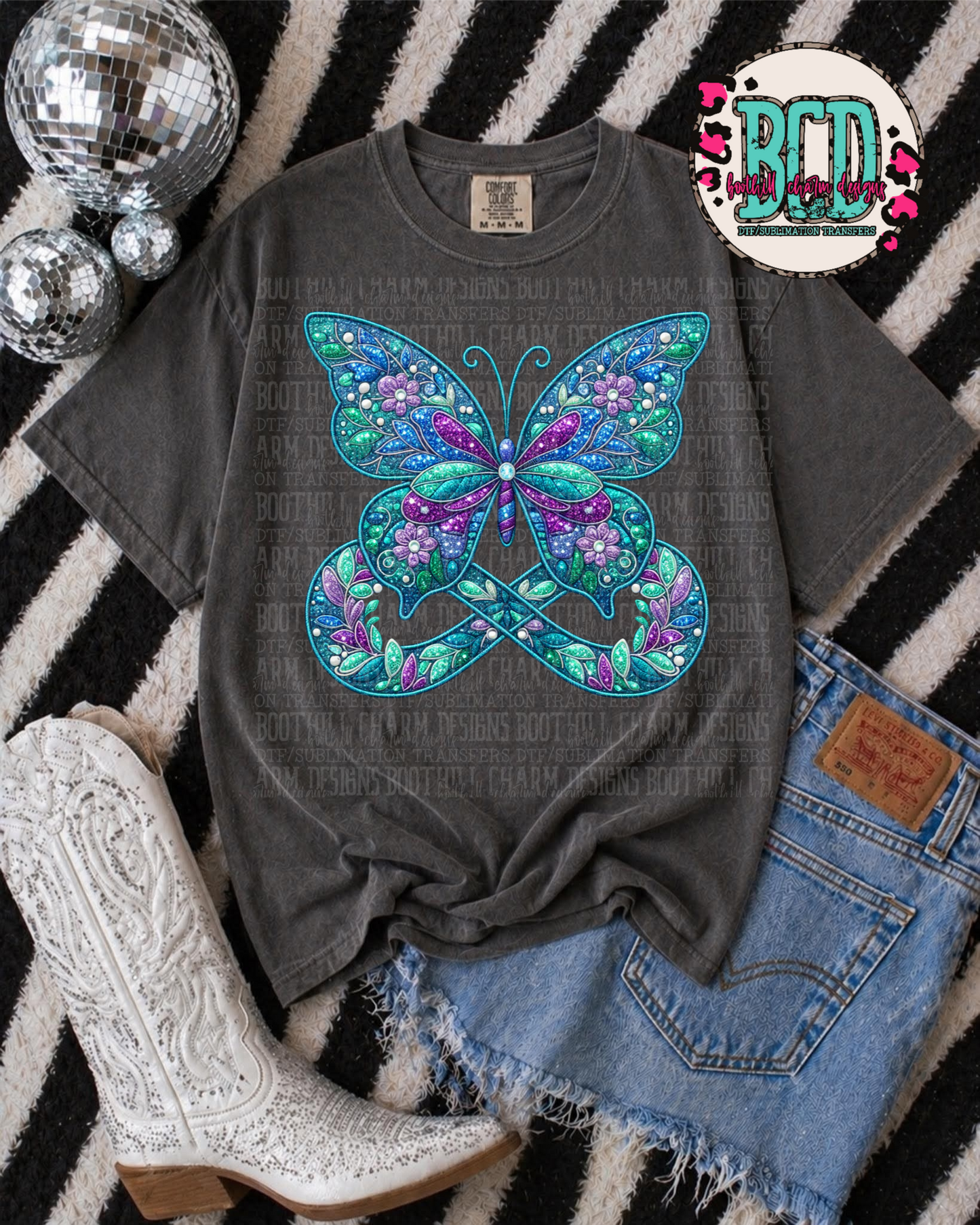 Suicide Awareness Butterfly - SHIRT *Add color of shirt wanted in notes box