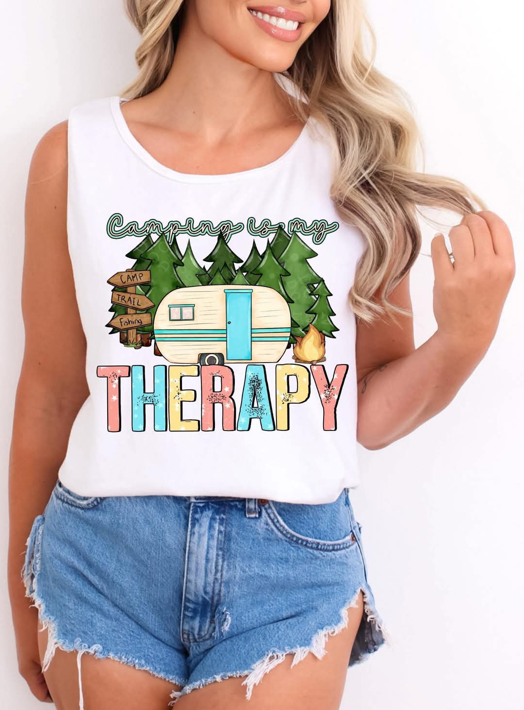 Camping Is My Therapy CST.25