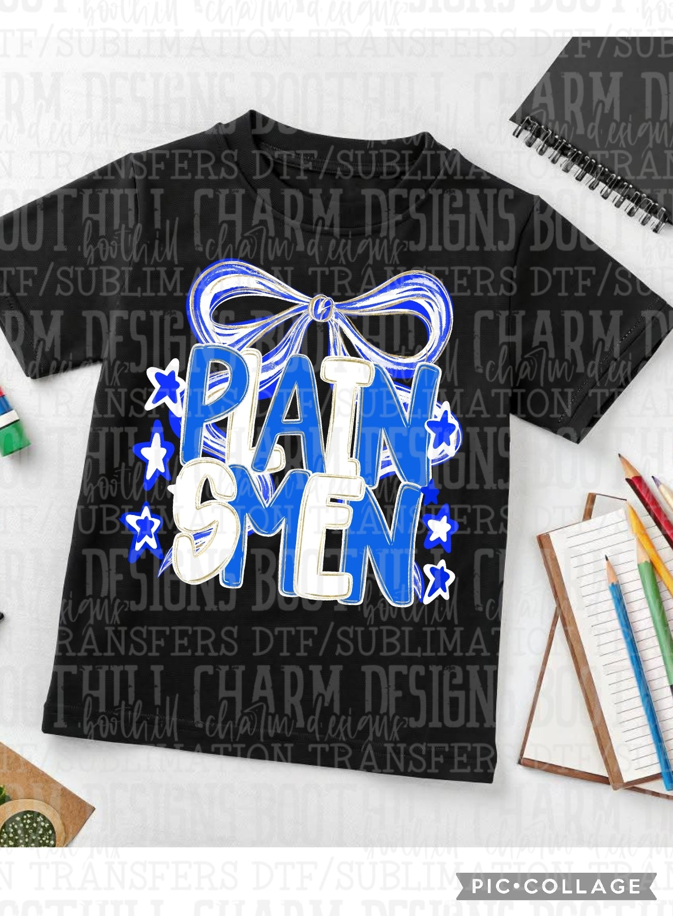 Plainsmen with Bow - Shirt *comment shirt color in note box