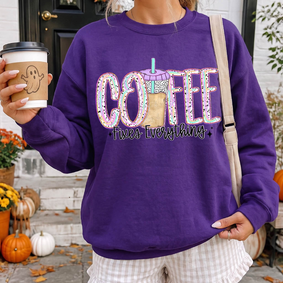Coffee Fixes Everything - SHIRT VD.26 *add color of shirt you want in note box when checking out