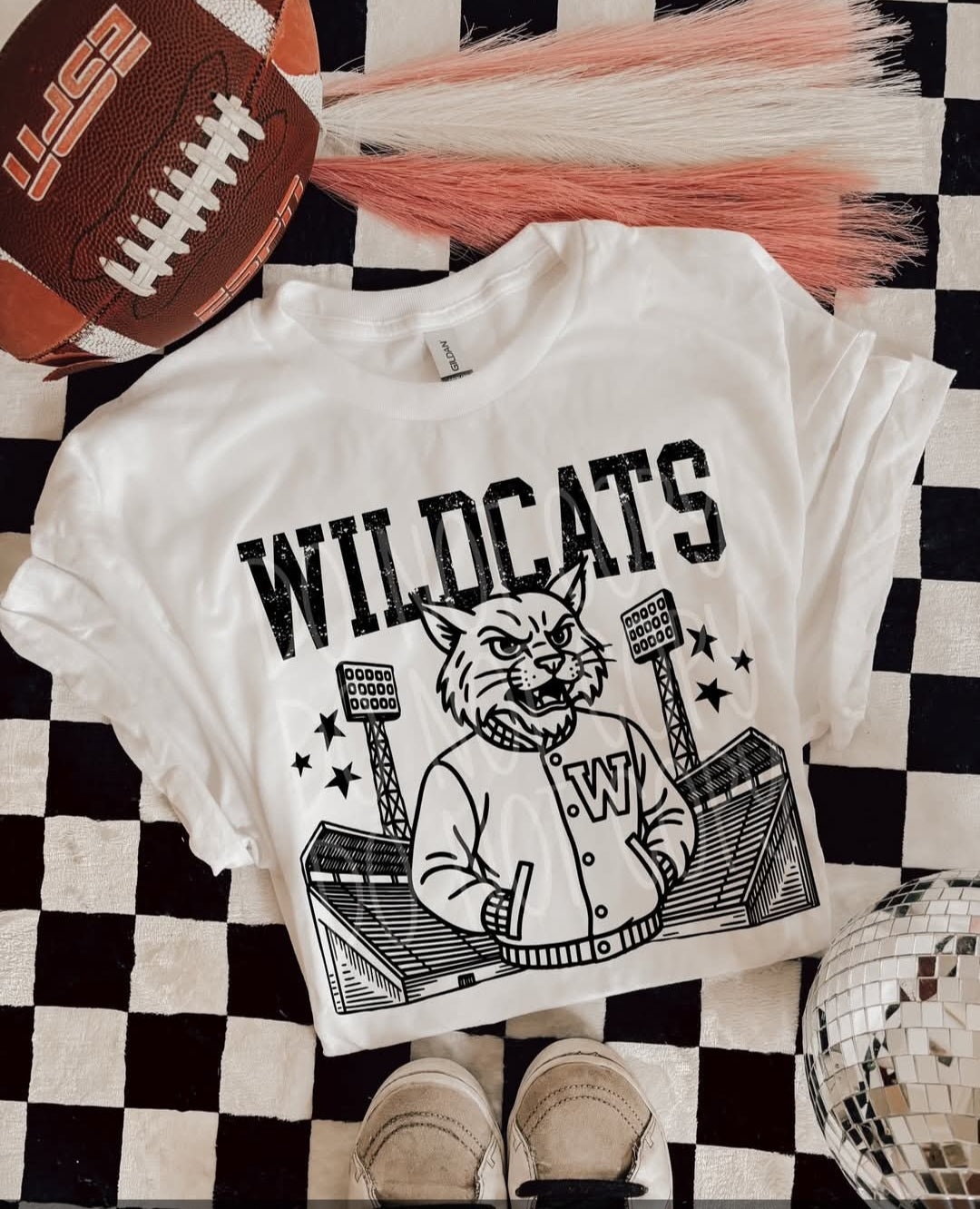 Letterman Jacket with mascot -KIDS SHIRT *add mascot wanted in the notes box at checkout. PHDD.25