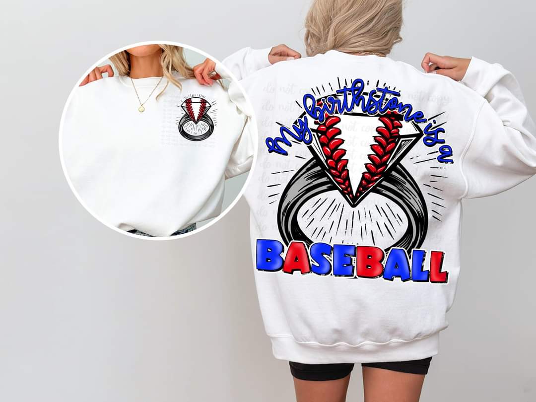 My Birthstone Is A Baseball-SHIRT